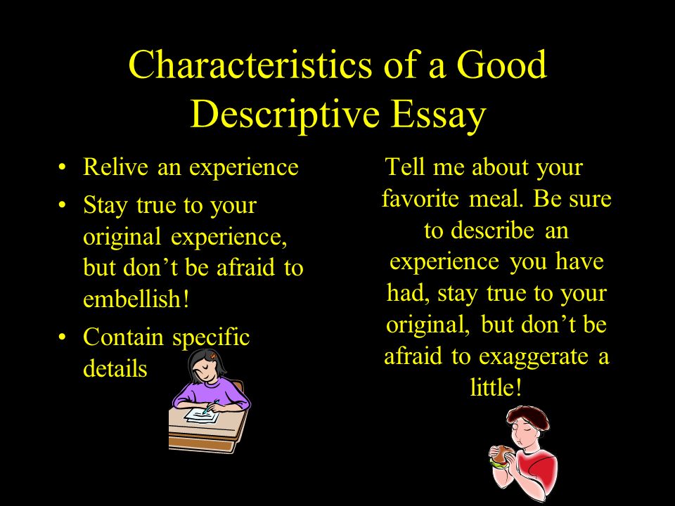 Characteristics of an effective essay writing